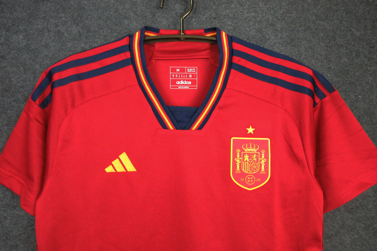 Camisa Torcedor Espanha Home Copa do Mundo 2022