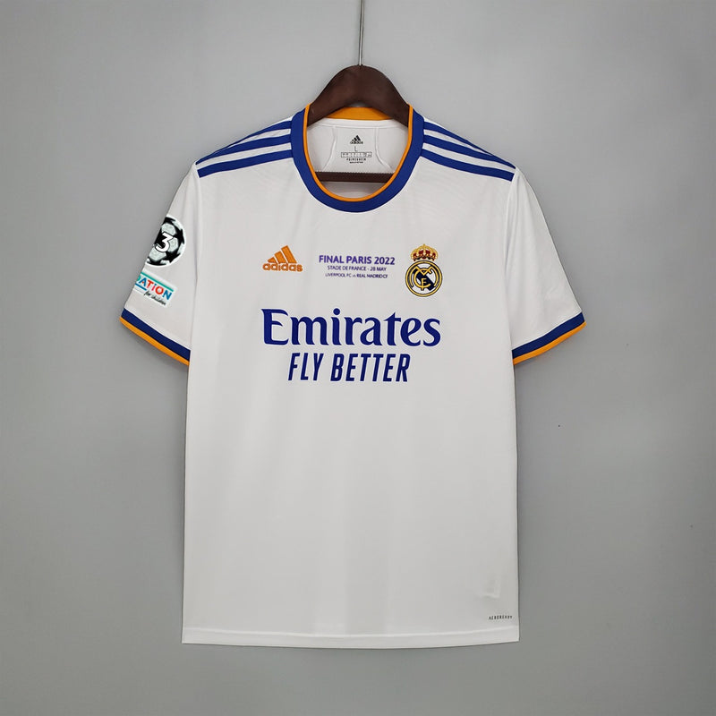 Camisa Torcedor Real Madrid Final Version Home 22/23