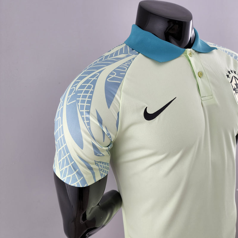 Camisa Polo Brasil 2022 Verde Claro
