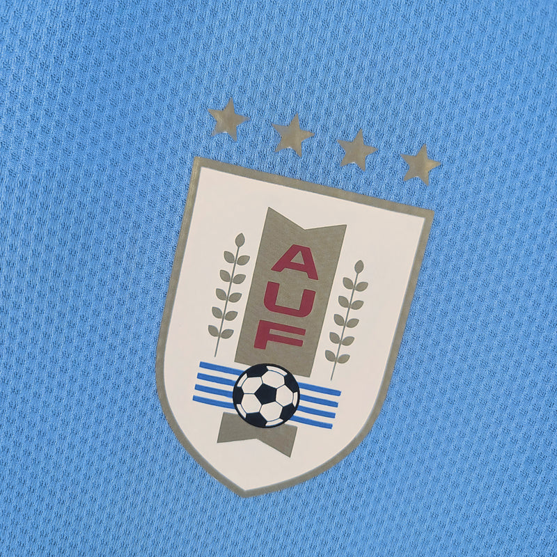 Camisa Torcedor Uruguai Home Copa do Mundo 2022