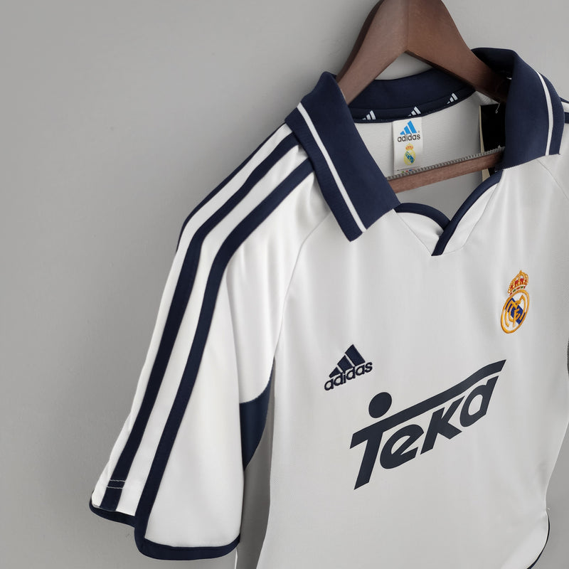 Camisa Retrô Real Madrid Home 2000/01