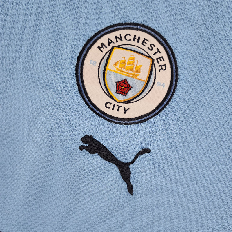 Camisa Torcedor Manchester City Home Feminina 22/23