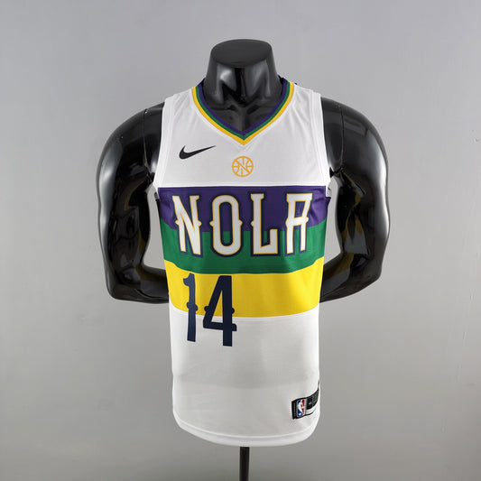 NBA New Orleans Pelicans INGRAM-14 Branco