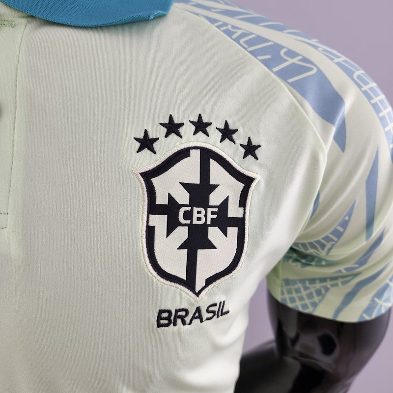 Camisa Polo Brasil 2022 Verde Claro