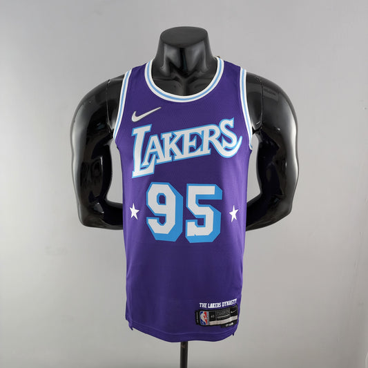 NBA 75th Anniversary Lakers TOSCANO-95 Edição Roxa
