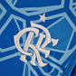 Camisa Torcedor Flamengo Goleiro Azul Feminina 22/23