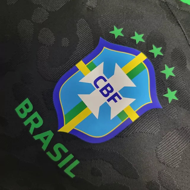 Camisa Jogador Brasil Conceito "Preta" Copa do Mundo 2022