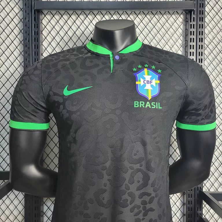 Camisa Jogador Brasil Conceito "Preta" Copa do Mundo 2022